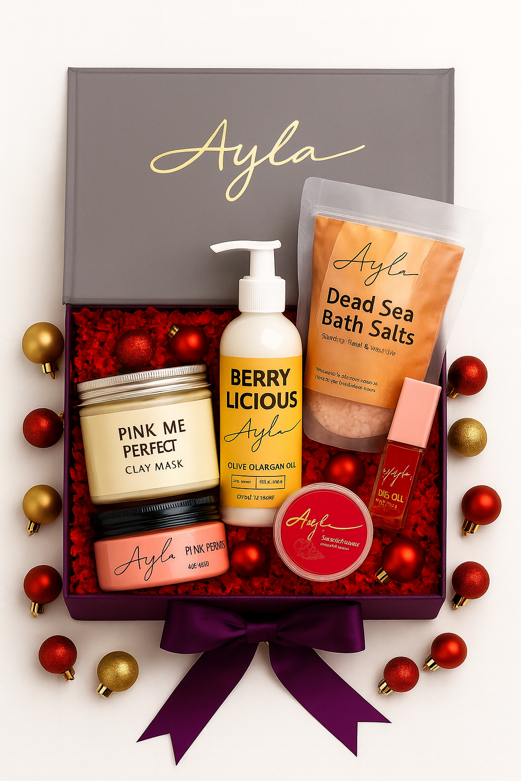 Frosted Bloom Christmas gift Box