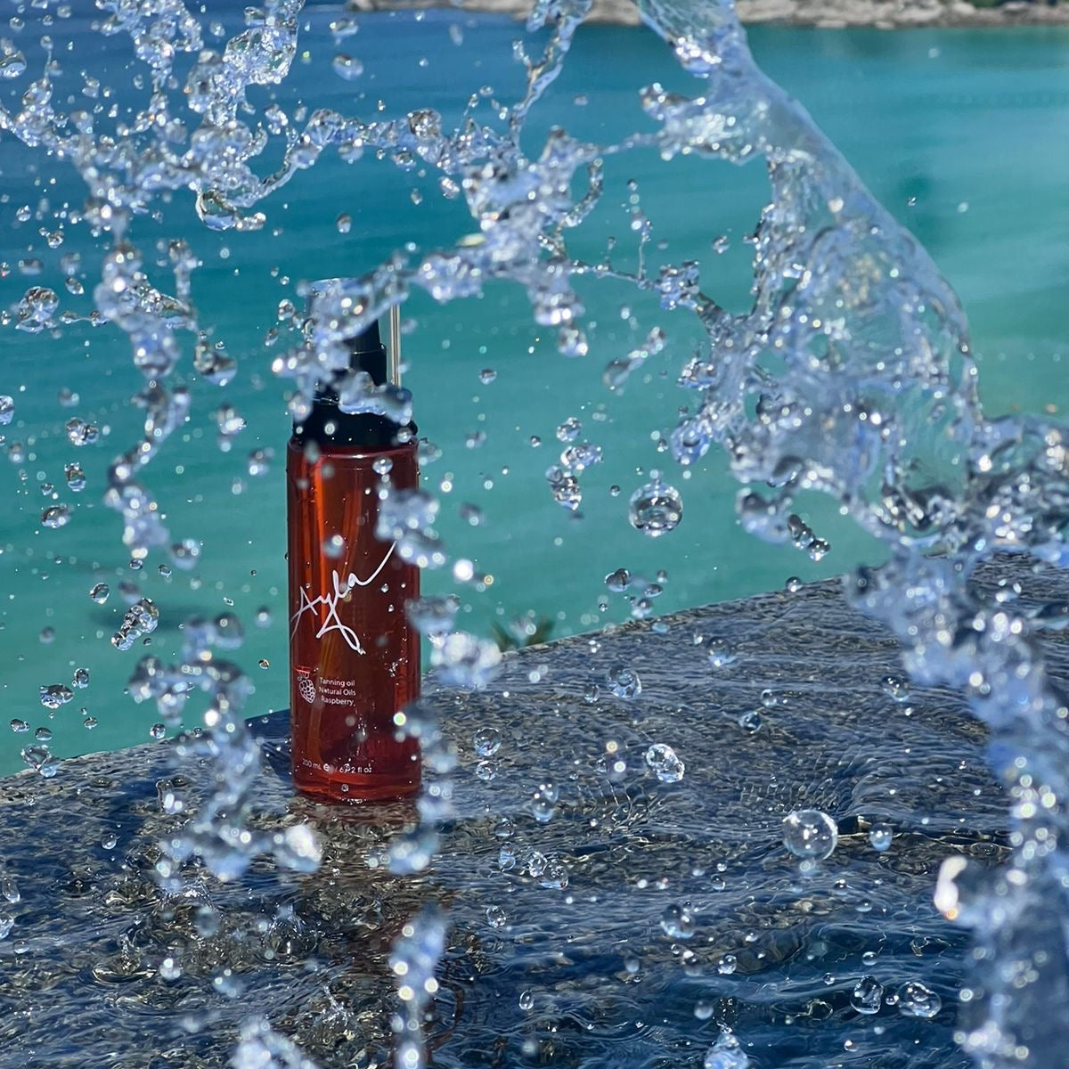 Natural oils-Tanning oil- Raspberry