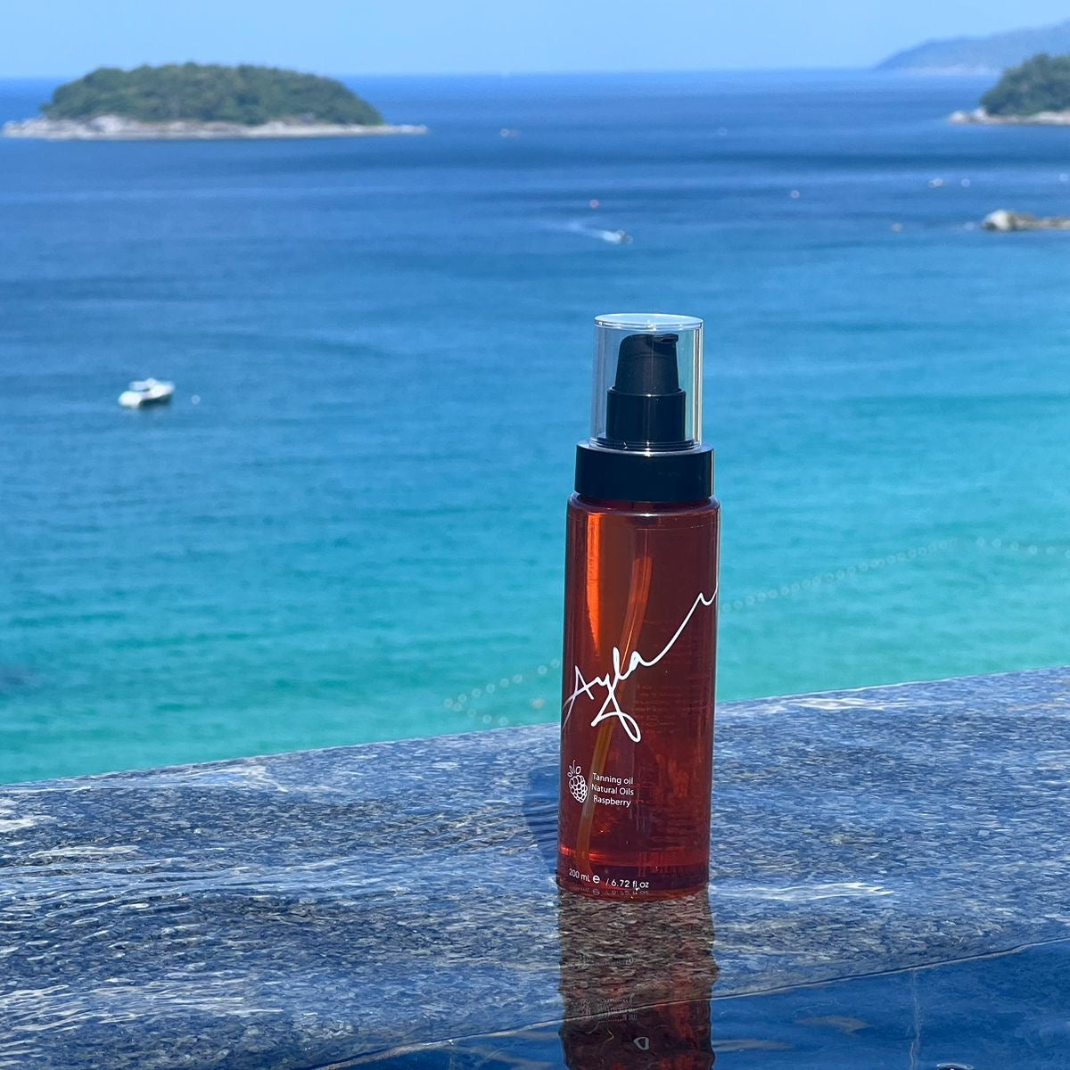 Natural oils-Tanning oil- Raspberry