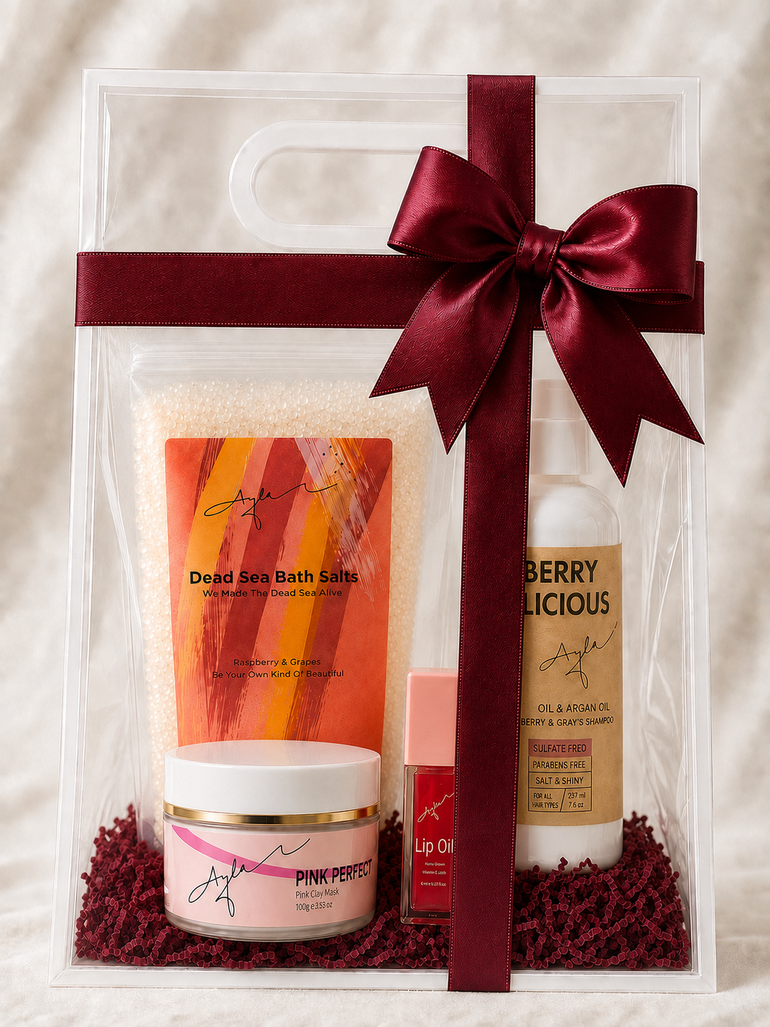 The Luxury Gift Set with Red Ribbon