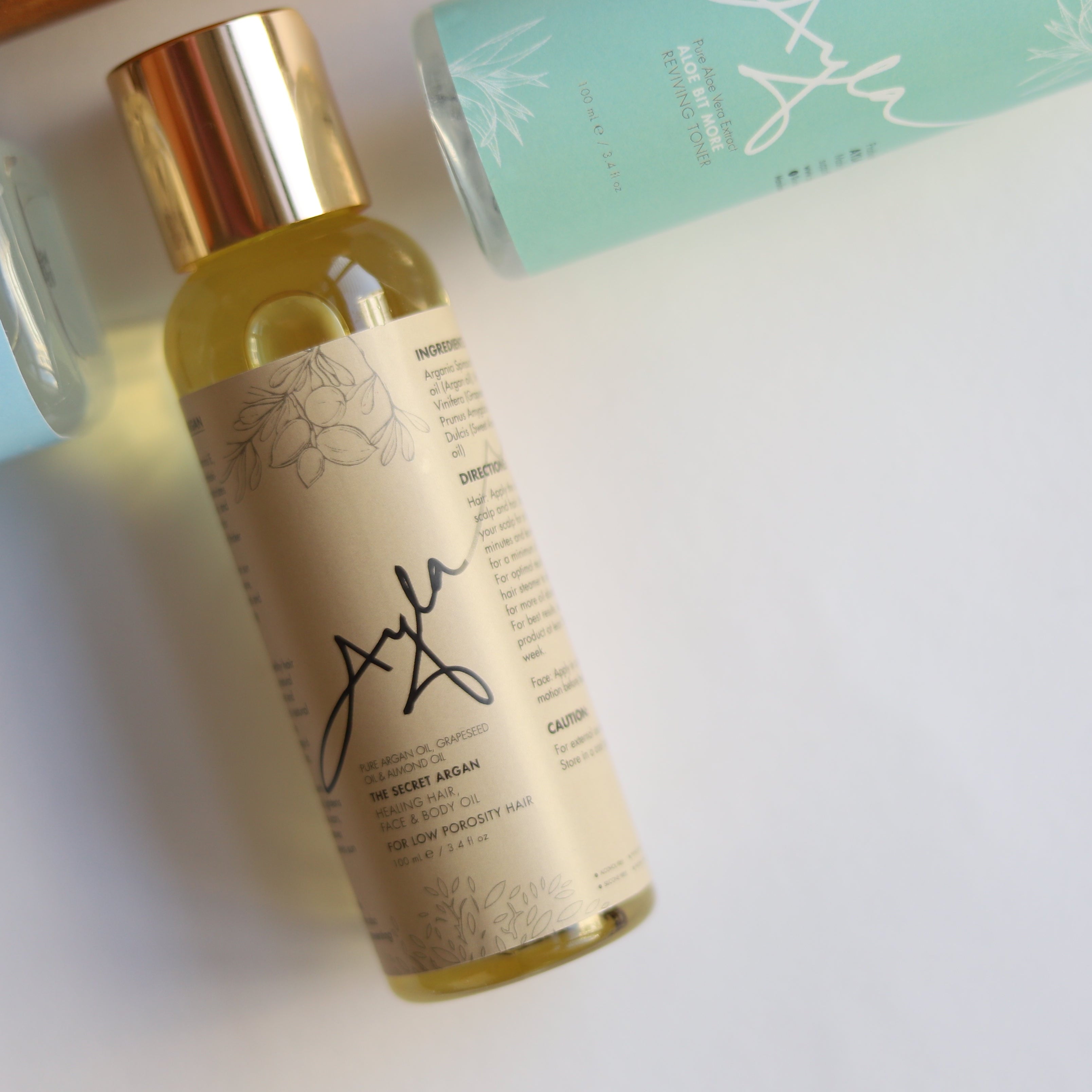 The Secret Argan (Long, Thick, shiny hair) 100 ml / 3.4 fl oz