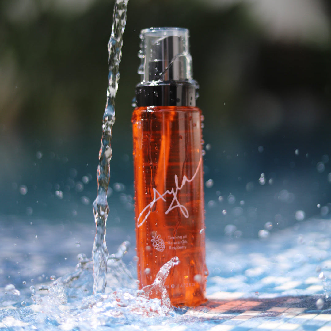 Natural oils-Tanning oil- Raspberry